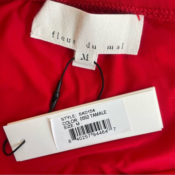 Fleur Du Mal floral-lace mini skirt | Women’s Size Medium - Picture 4 of 7